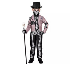 Costume de squelette élégant pour garçon