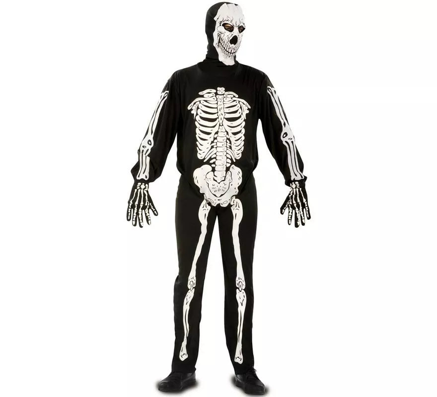 Disfraz de Esqueleto para hombre