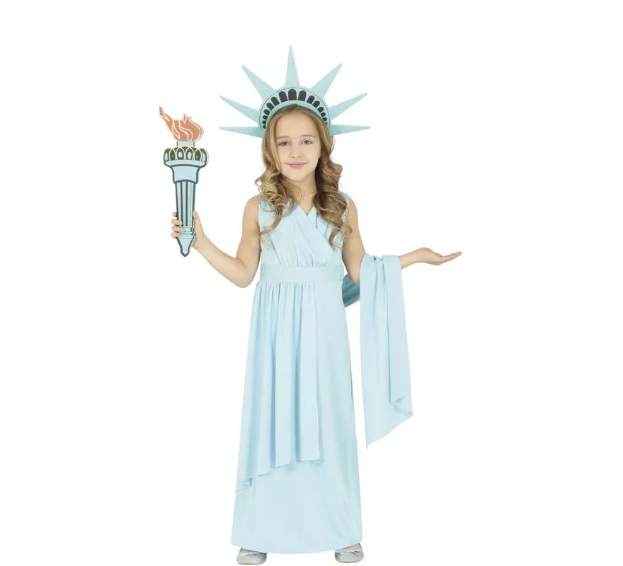 Translation missing: fr.Disfraz de Estatua de la Libertad para niños
