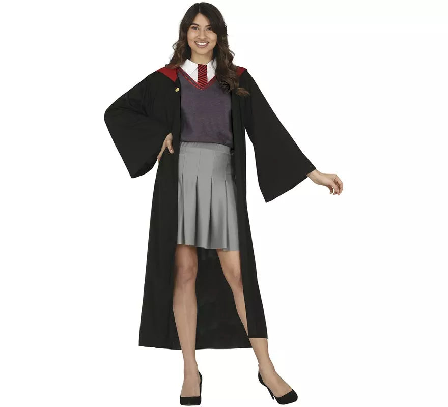 Translation missing: fr.Disfraz de Estudiante de Magia Rojo para mujer