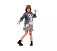 Déguisement Étudiante Zombie pour fille