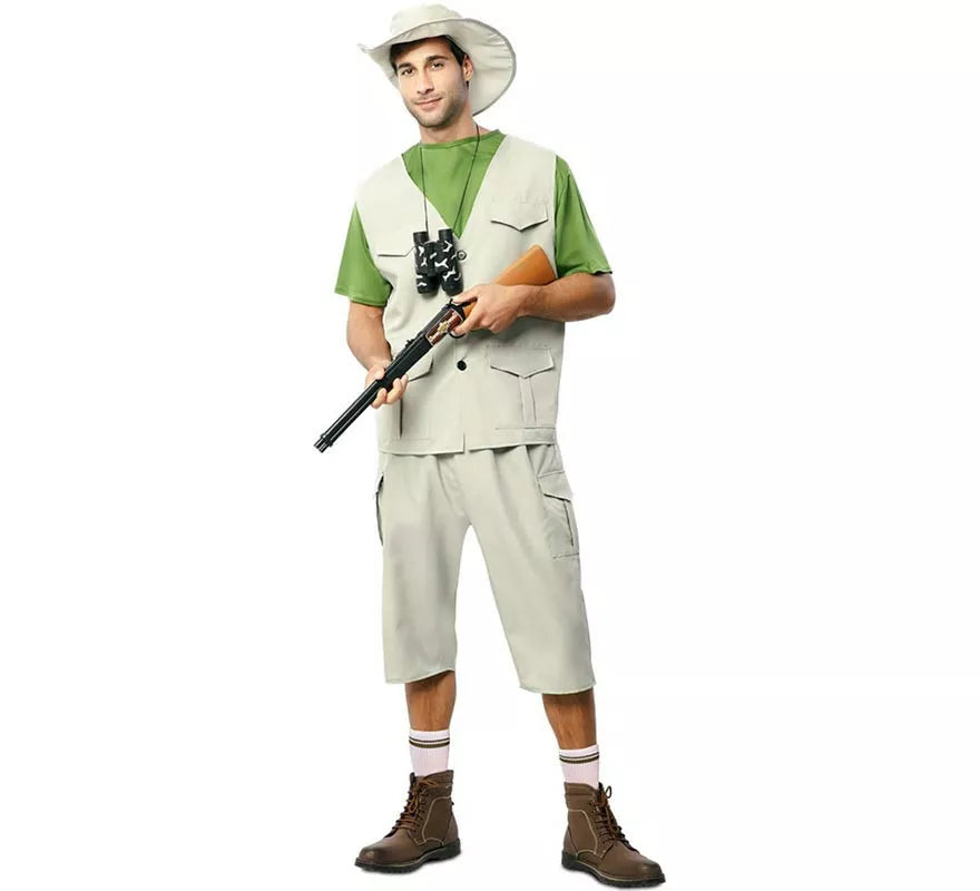 Translation missing: fr.Disfraz de Explorador de la Naturaleza con sombrero para hombre