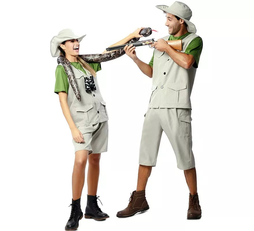 Translation missing: fr.Disfraz de Explorador de la Naturaleza con sombrero para hombre