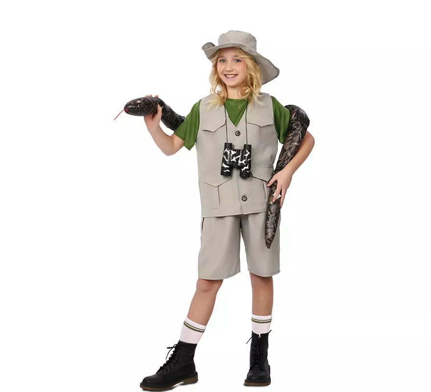 Translation missing: fr.Disfraz de Explorador de la Naturaleza con sombrero para niño