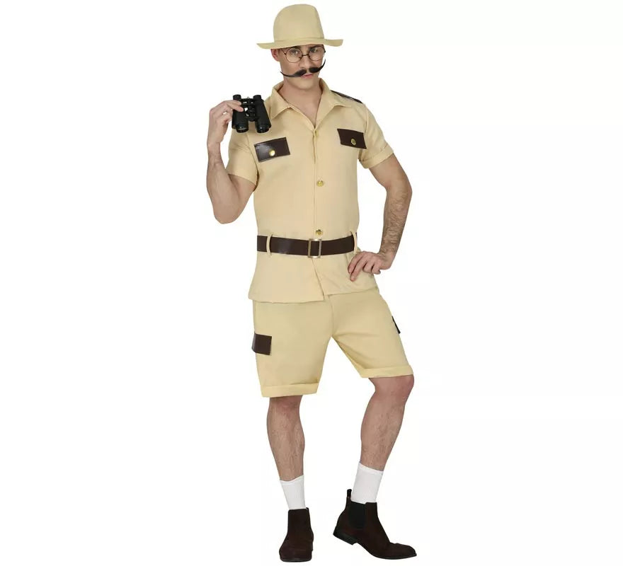 Translation missing: fr.Disfraz de Explorador Safari para hombre