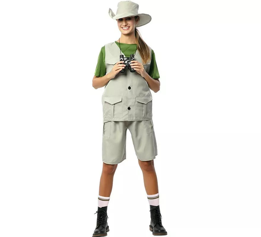 Translation missing: fr.Disfraz de Exploradora de la Naturaleza con sombrero para mujer