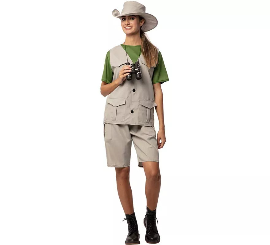 Translation missing: fr.Disfraz de Exploradora de la Naturaleza con sombrero para mujer