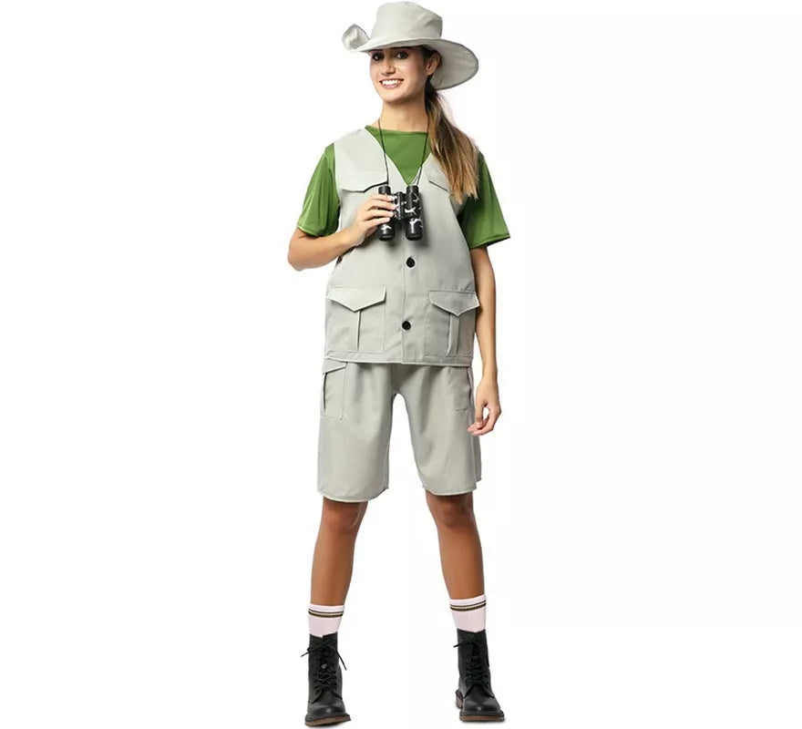 Translation missing: fr.Disfraz de Exploradora de la Naturaleza con sombrero para mujer