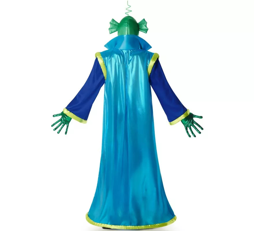 Translation missing: fr.Disfraz de Extraterrestre azul para hombre