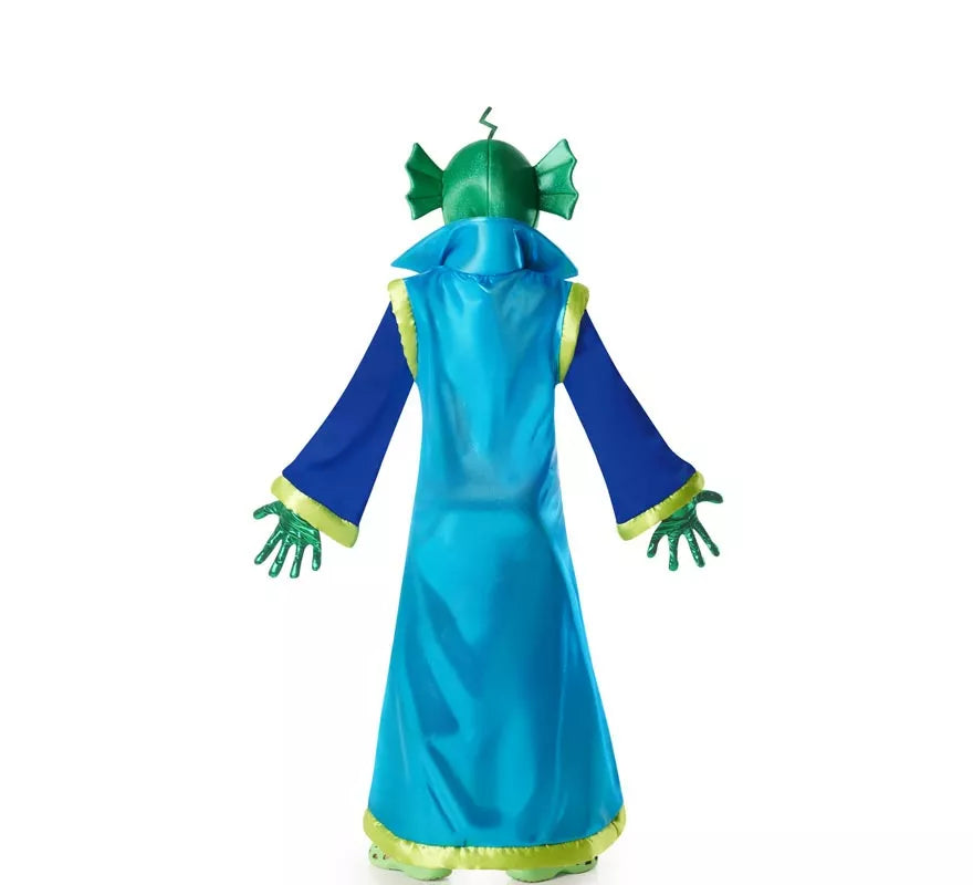 Translation missing: fr.Disfraz de Extraterrestre azul para niño