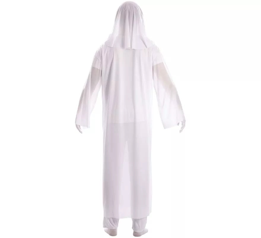 Translation missing: fr.Disfraz de Fantasma blanco con Máscara para hombre