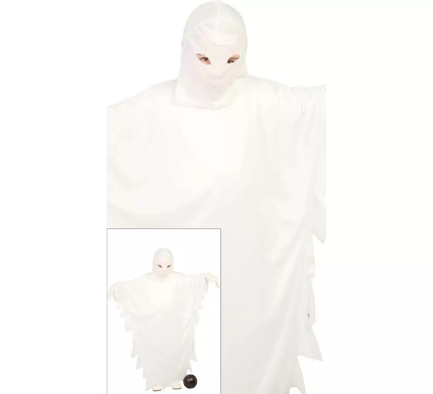Translation missing: fr.Disfraz de Fantasma Blanco para niños