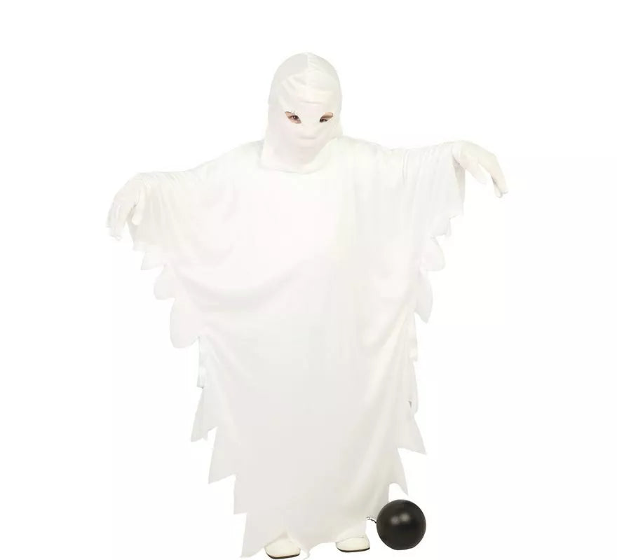 Translation missing: fr.Disfraz de Fantasma Blanco para niños