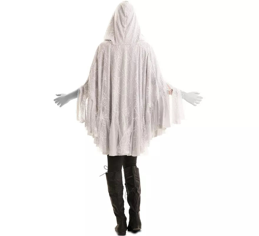 Translation missing: fr.Disfraz de Fantasma con Poncho para mujer
