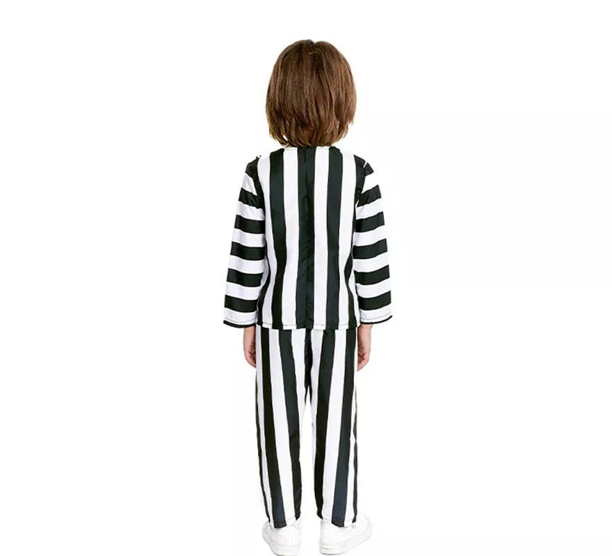 Translation missing: fr.Disfraz de Fantasma de traje a rayas para bebé y niño