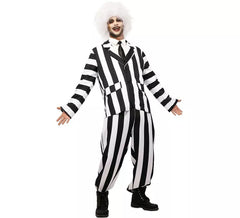 Costume de fantôme à rayures pour hommes