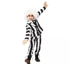 Costume de fantôme à rayures pour garçon