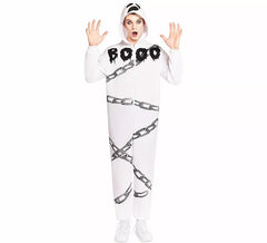 Costume de fantôme enchaîné pour homme