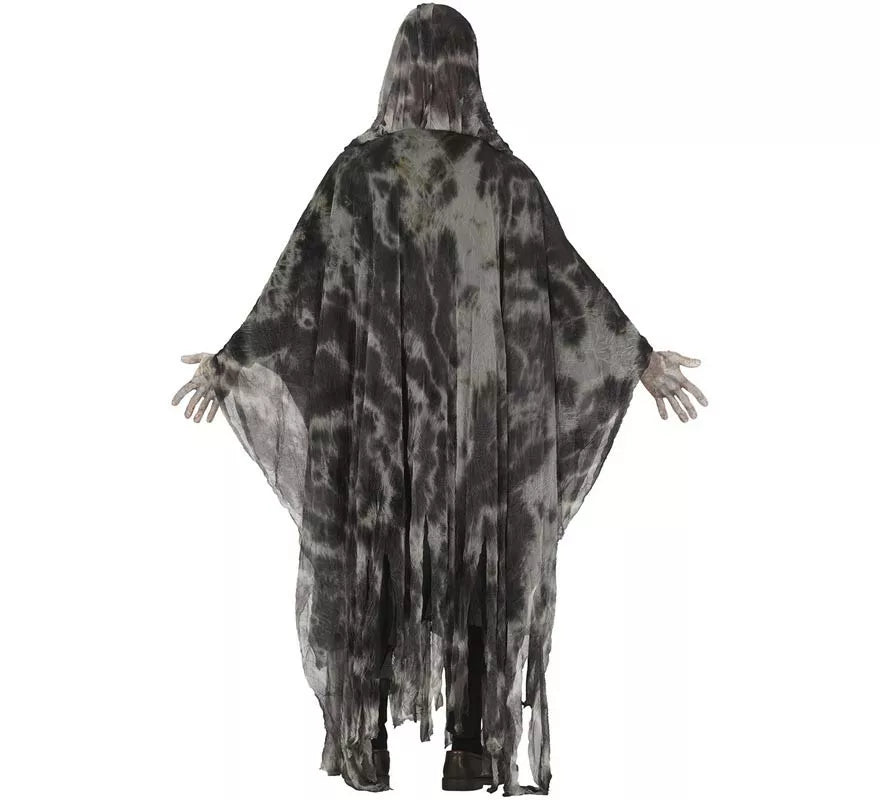 Translation missing: fr.Disfraz de Fantasma gris para hombre