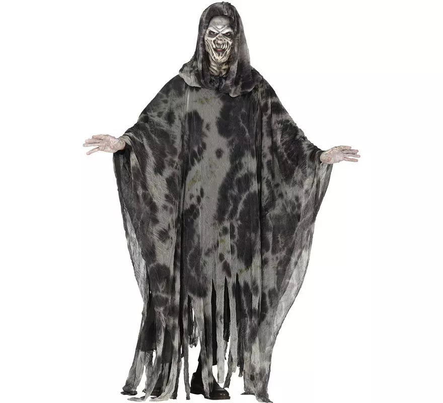 Translation missing: fr.Disfraz de Fantasma gris para hombre