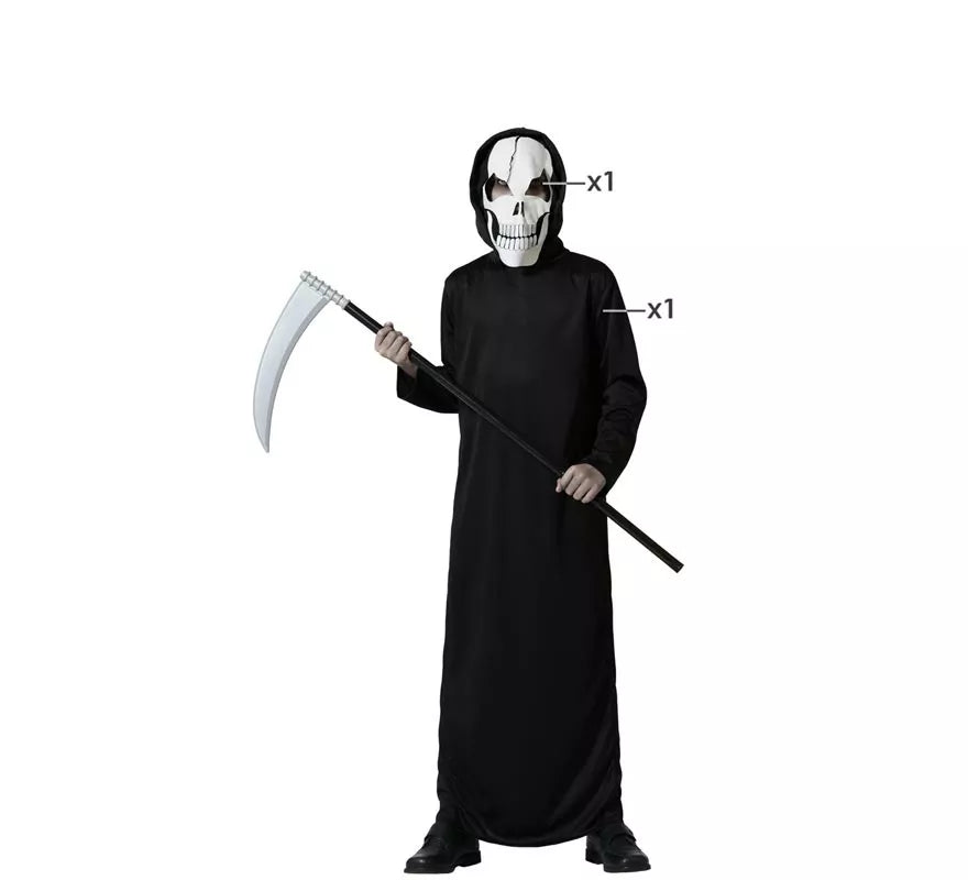 Translation missing: fr.Disfraz de Fantasma Tenebroso Negro para niños