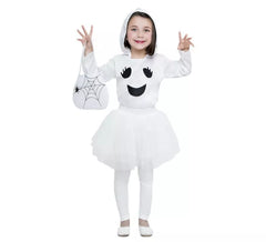 Déguisement de Fantôme avec tutu pour fille