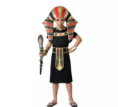 Déguisement de Pharaon sombre avec coiffe pour enfant