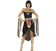 Déguisement de Pharaone Égiptienne Noire pour femme