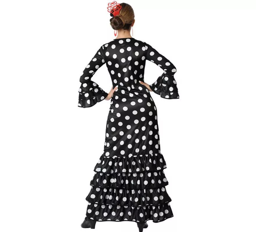 Translation missing: fr.Disfraz de Flamenca Negro para mujer