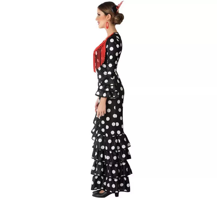 Translation missing: fr.Disfraz de Flamenca Negro para mujer
