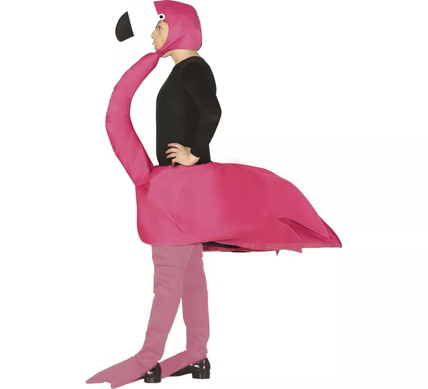 Translation missing: fr.Disfraz de Flamenco Rosa para adultos