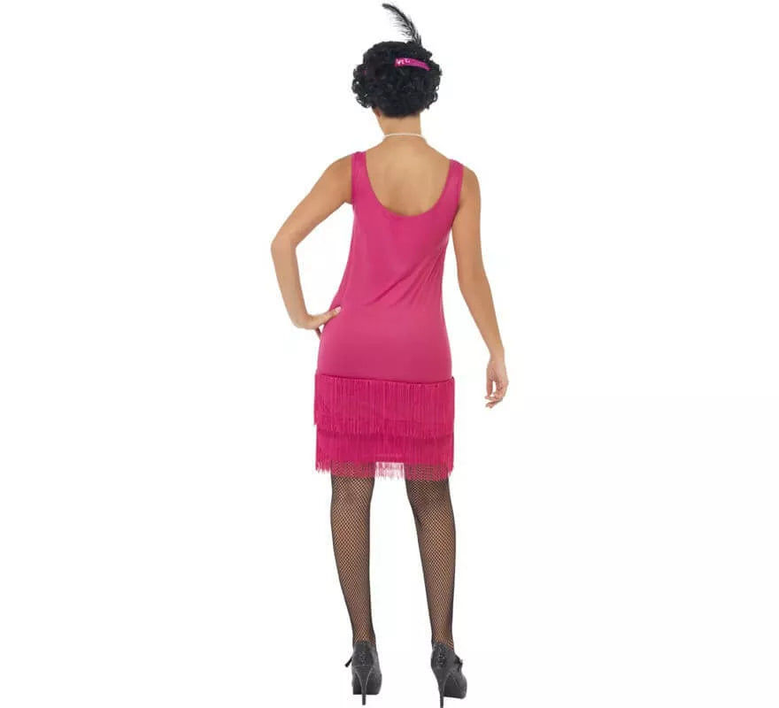 Translation missing: fr.Disfraz de Flapper Locos años 20 Rosa para Mujer