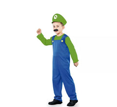 Déguisement de Plombier Vert pour enfant