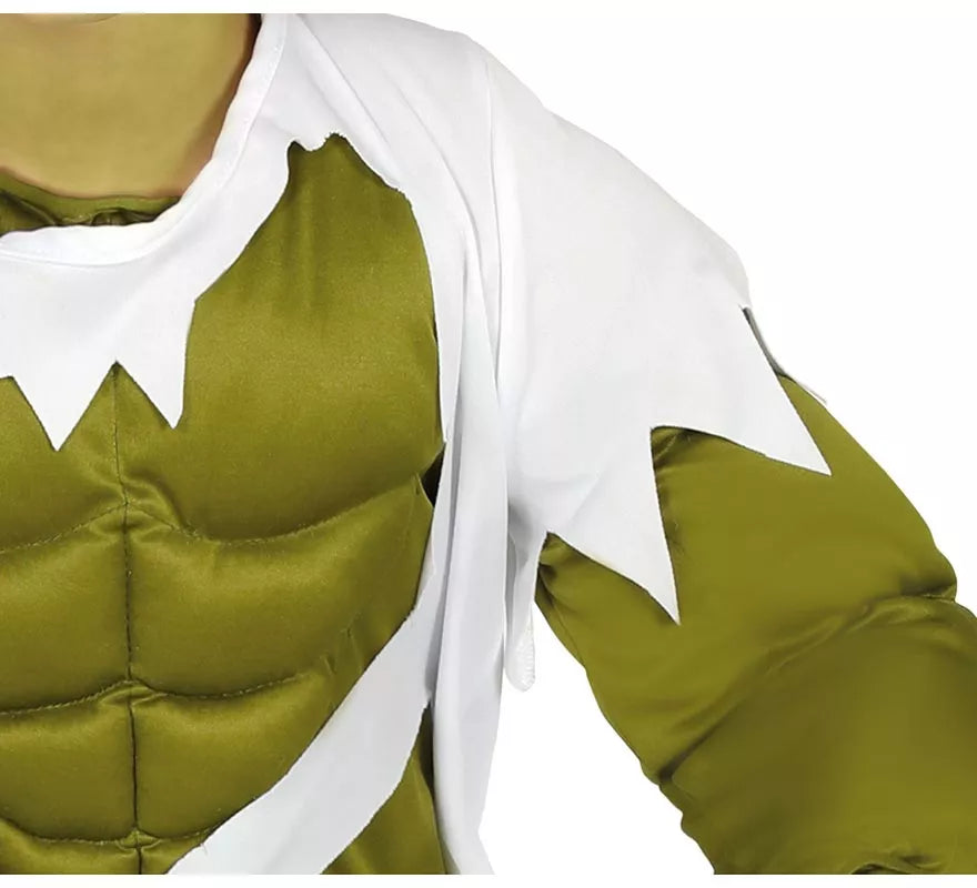 Disfraz de Forzudo Verde para niño