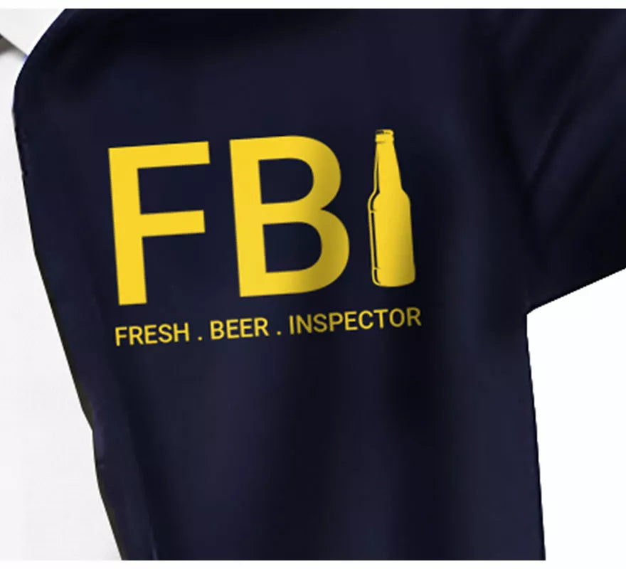 Translation missing: fr.Disfraz de Fresh Beer Inspector FBI para hombre