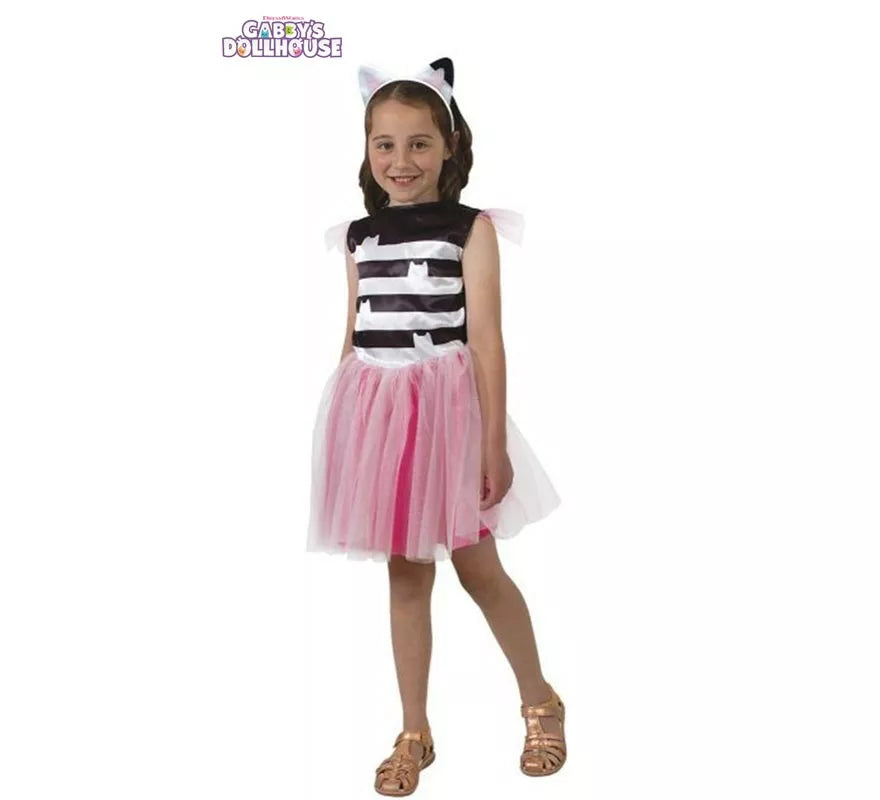 Translation missing: fr.Disfraz de Gabbys Dollhouse con tutú deluxe para niña