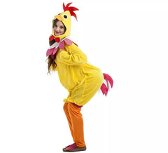 Déguisement de Poule Jaune pour femme