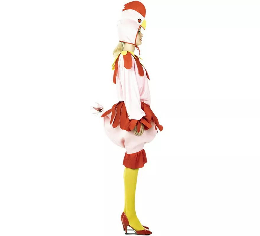 Disfraz de Gallina para mujer