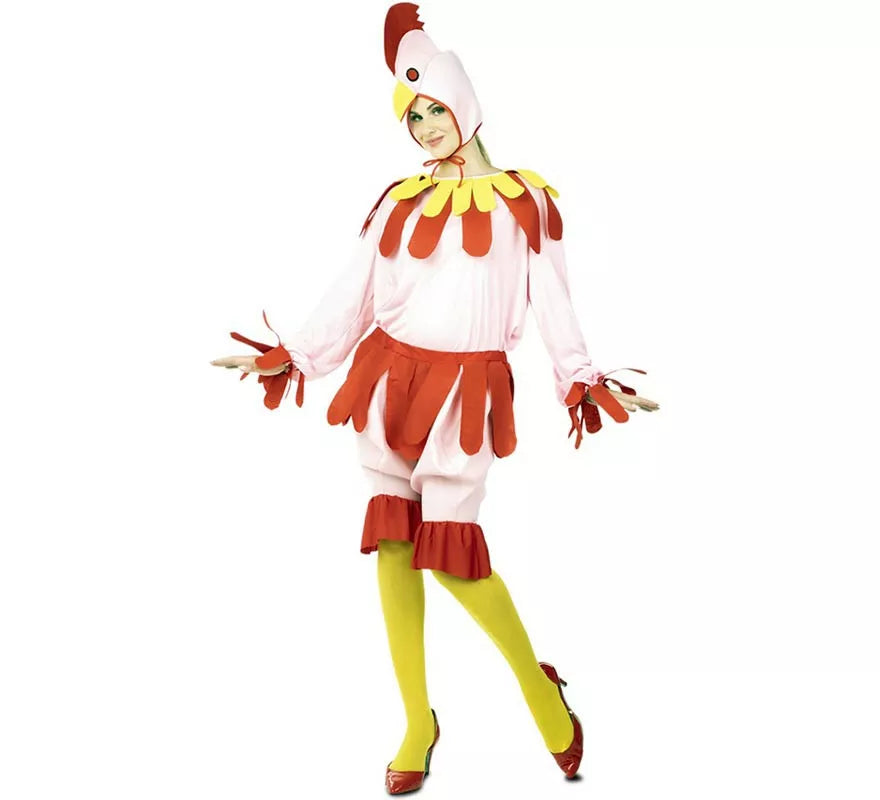 Disfraz de Gallina para mujer