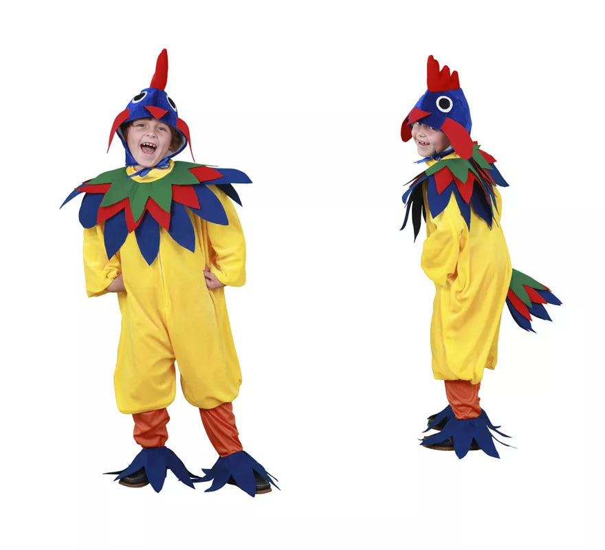 Translation missing: es.Disfraz de Gallo amarillo para niño de 10-12 años