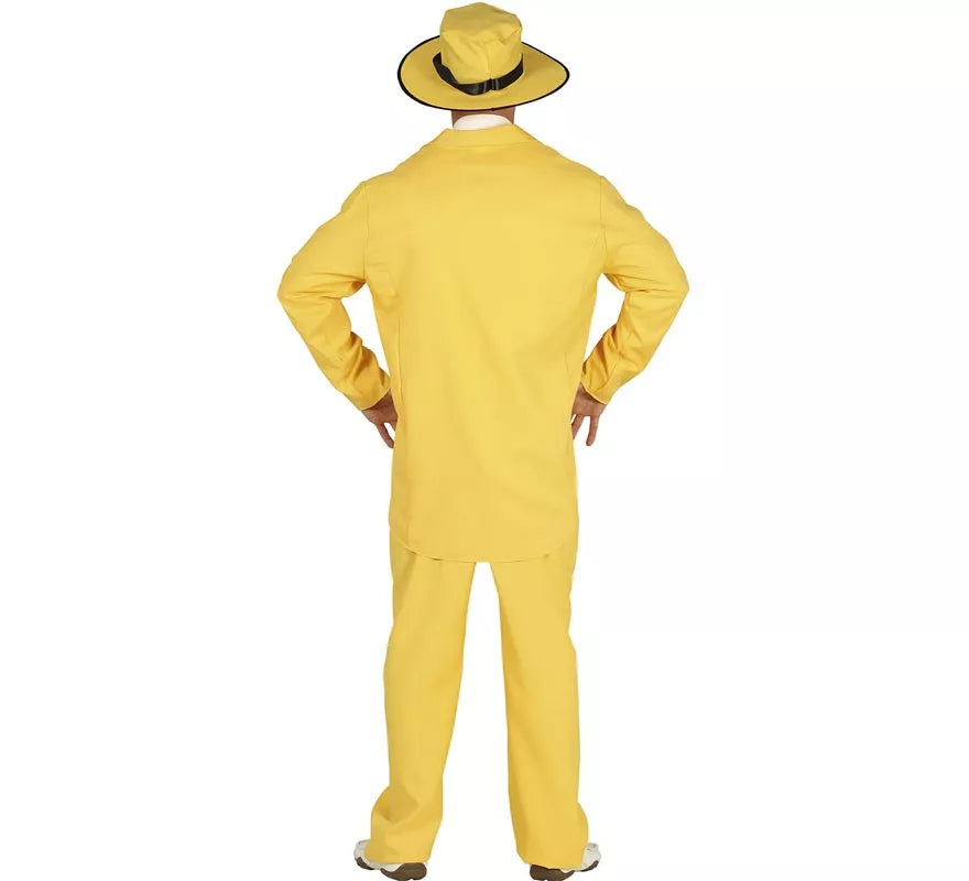 Translation missing: fr.Disfraz de Gánster amarillo para hombre