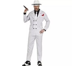 Déguisement gangster millionnaire blanc homme