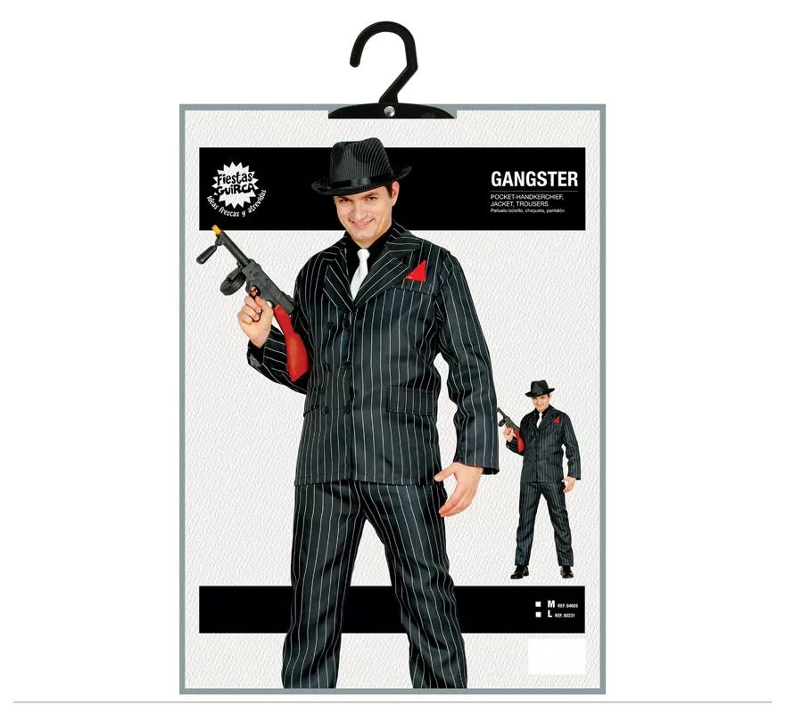 Translation missing: fr.Disfraz de Ganster para hombre