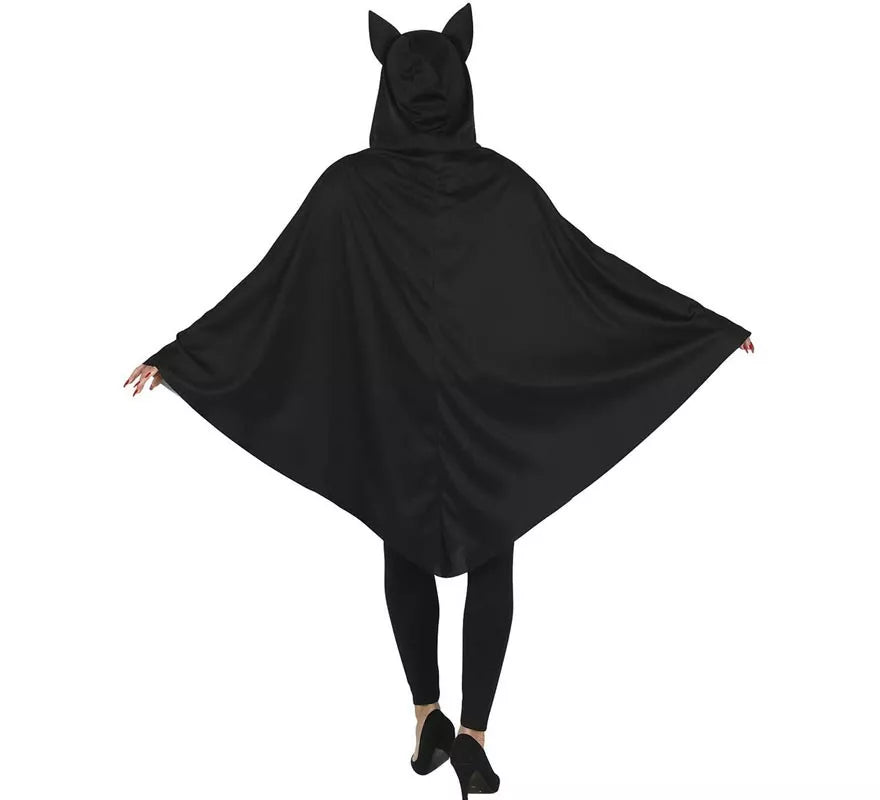 Translation missing: fr.Disfraz de Gato en Poncho Negro para mujer