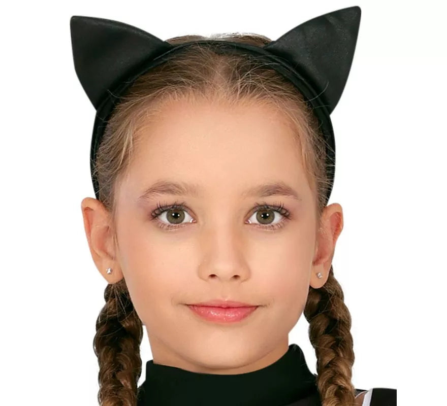 Translation missing: fr.Disfraz de Gato negro para niña