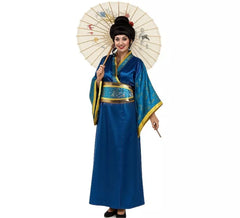 Déguisement de Geisha Bleue pour femmes