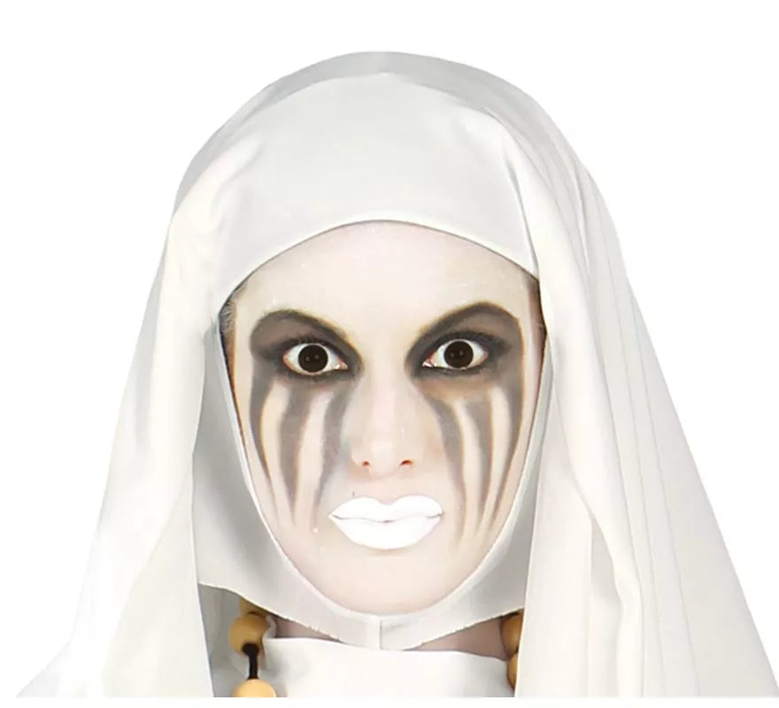 Translation missing: fr.Disfraz de Ghost Monja blanca para mujer en Halloween