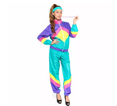 Costume de gymnaste rétro pour femme