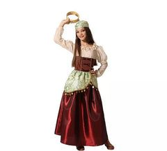 costume gitana avec un foulard pour les filles
