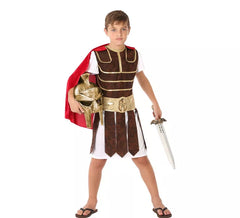 Déguisement de gladiateur avec cape pour enfant